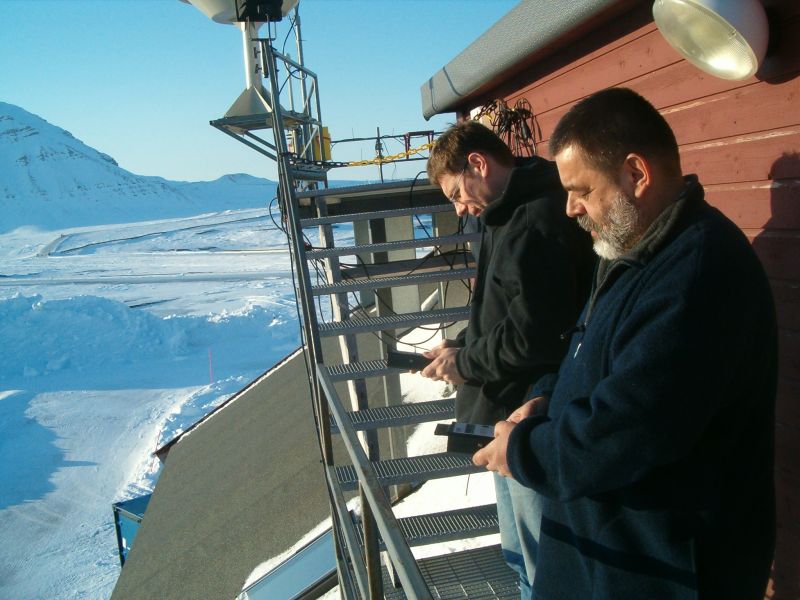 Tymon & Tomek in NyAlesund