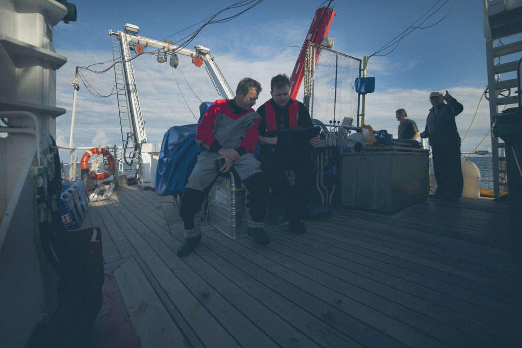 Final preparations before AUV deployment